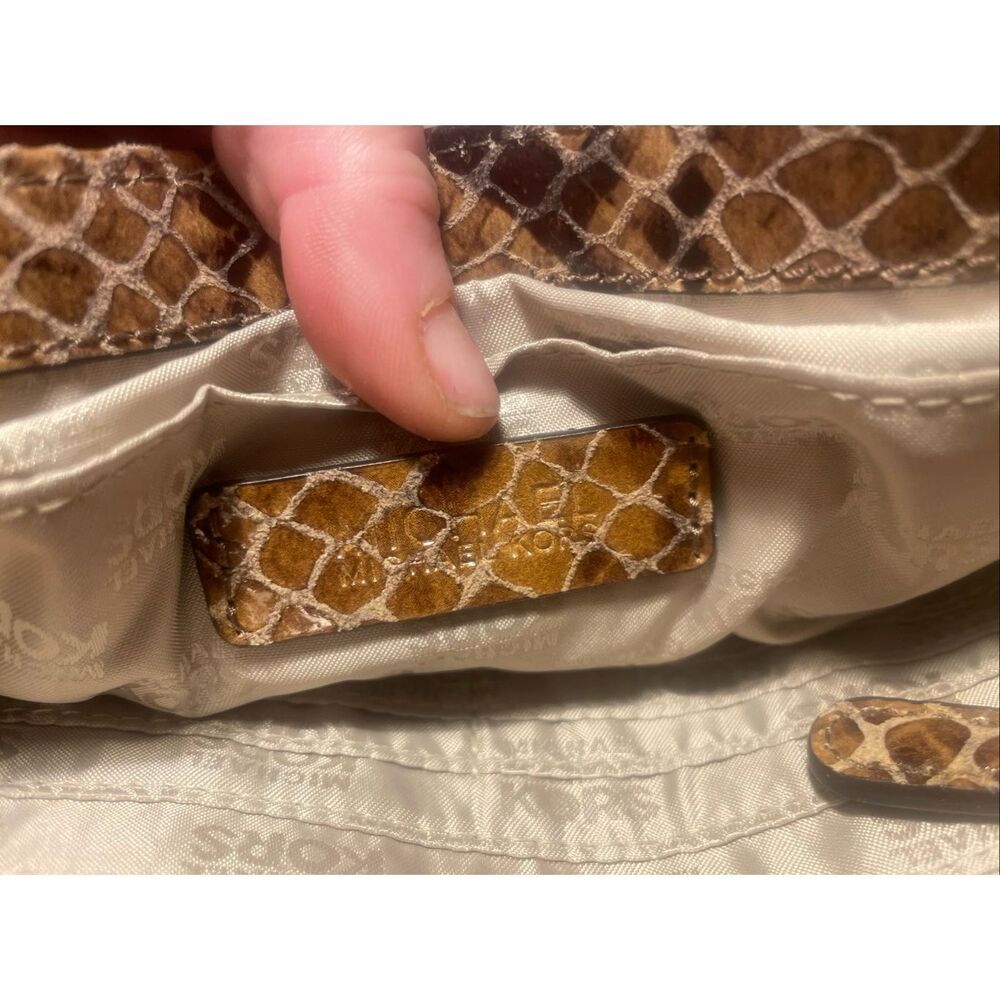 Michael Kors Python Shoulder Bag/Clutch - image 6